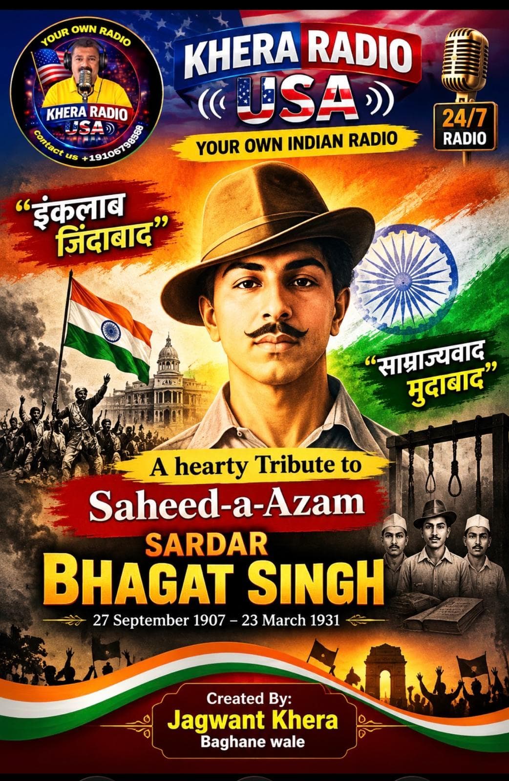 170.- BHAGAT SINGH'S JANAM SATABADI-ENGLISH cover art
