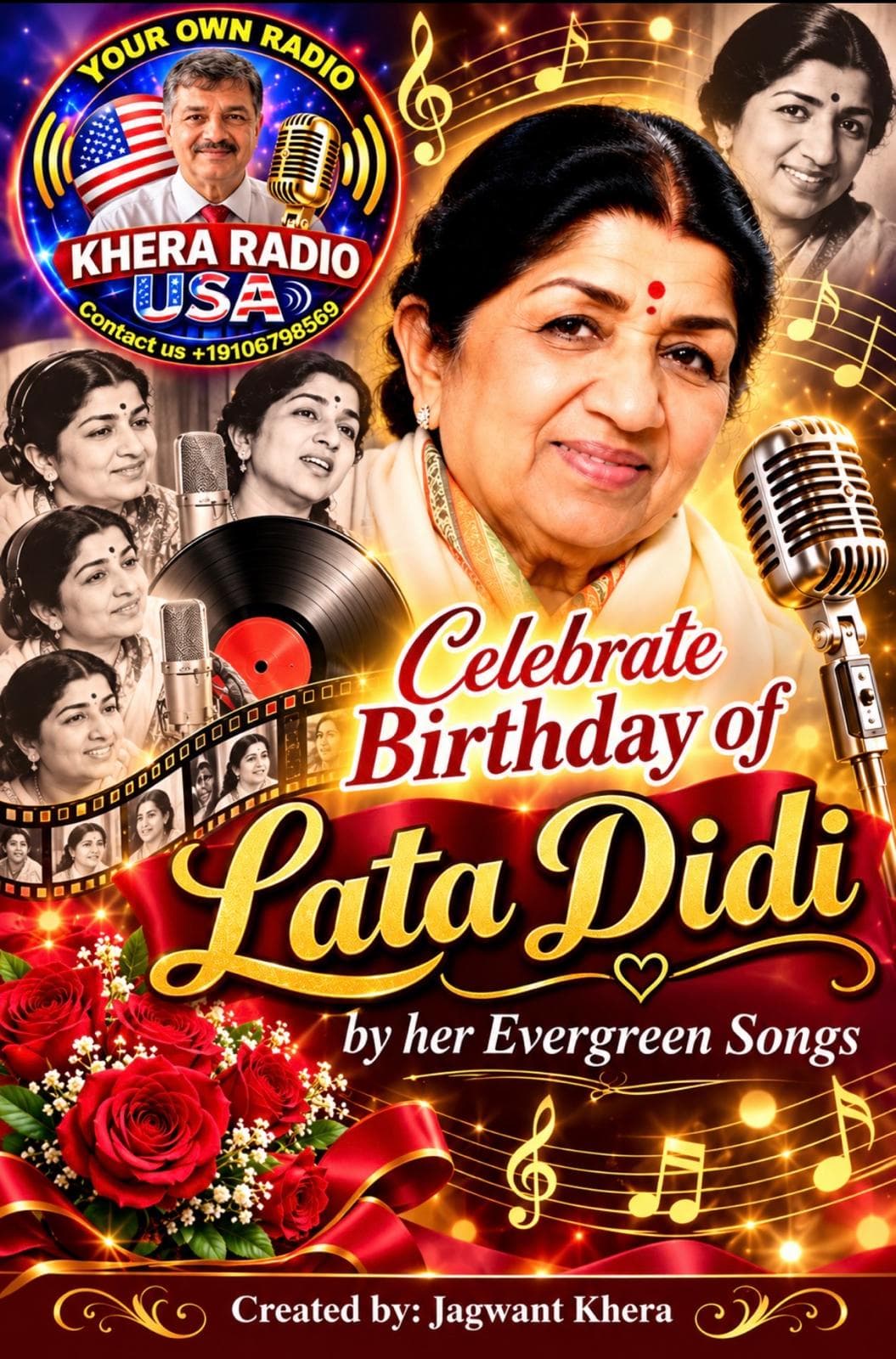 172.- LATA MANGESHKAR'S BIRTHDAY podcast cover