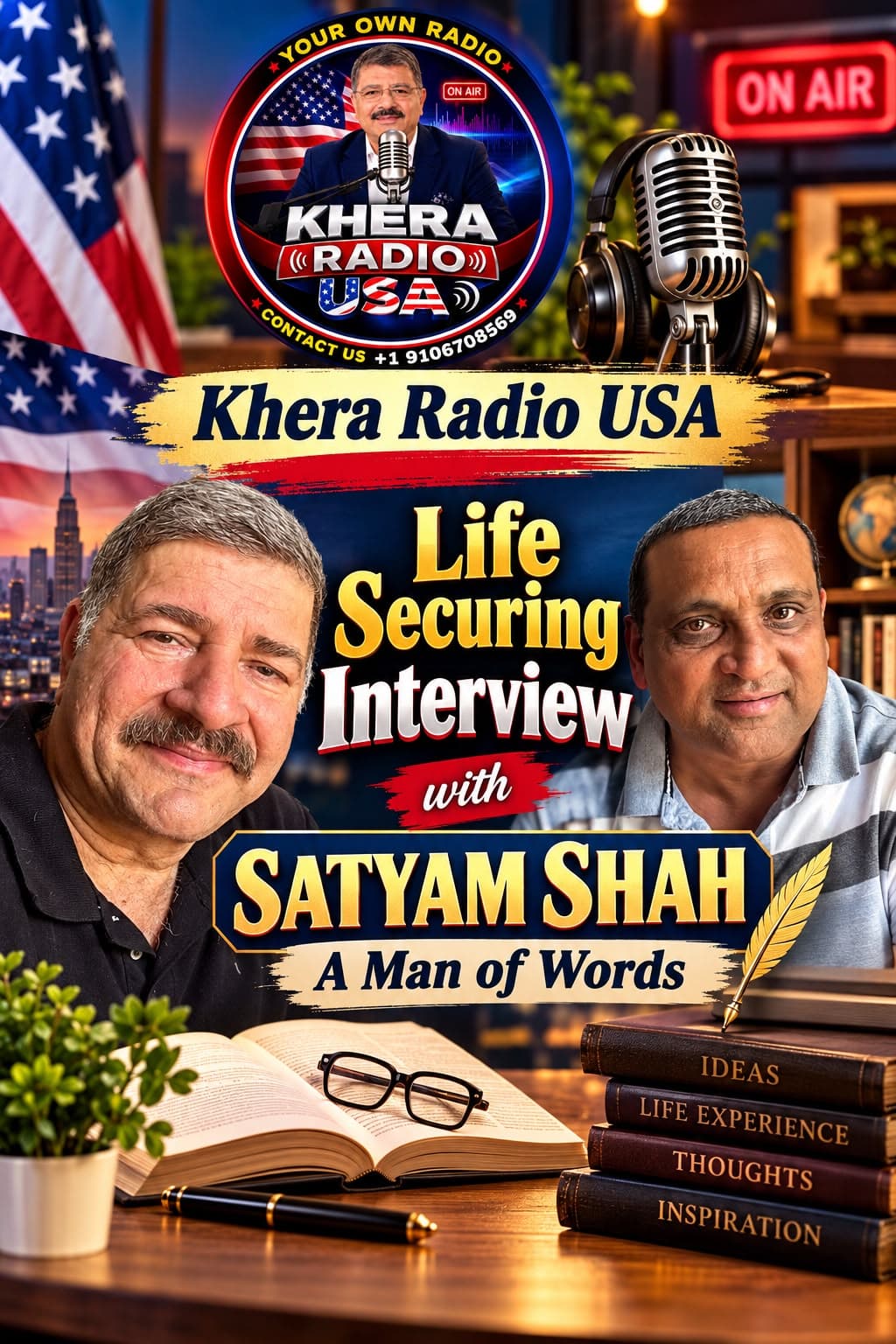 0015.-SECURE LIFE INTERVIEW-SATYAM SHAH-A MAN OF HIS WORDS cover art