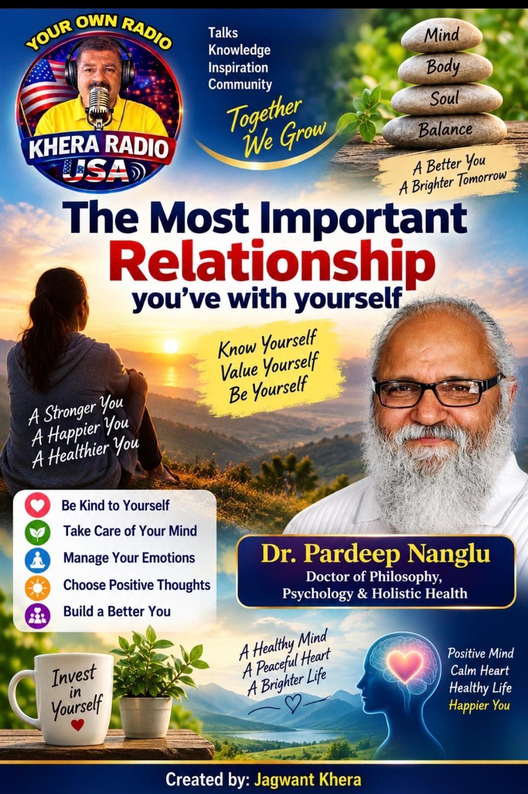 The Most Important Relationship in Your Life May Be the One You Have With Yourself