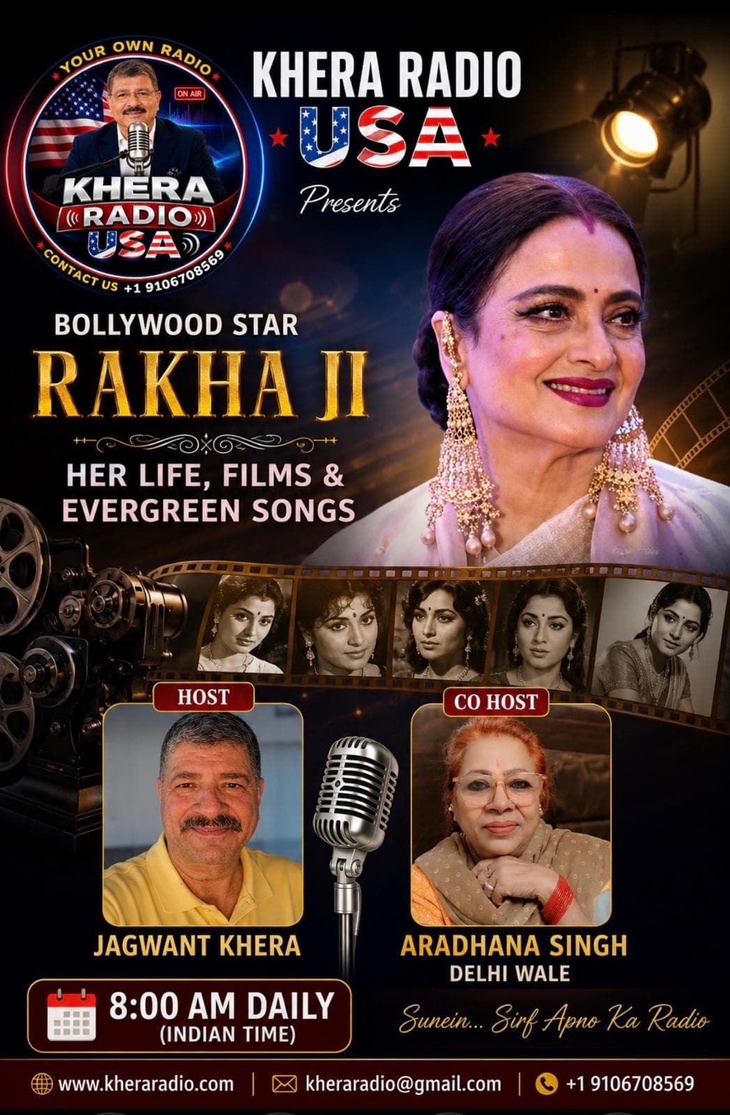 115.-REKHA JI LIFE, FILMS AND SONGS PART-1 podcast cover