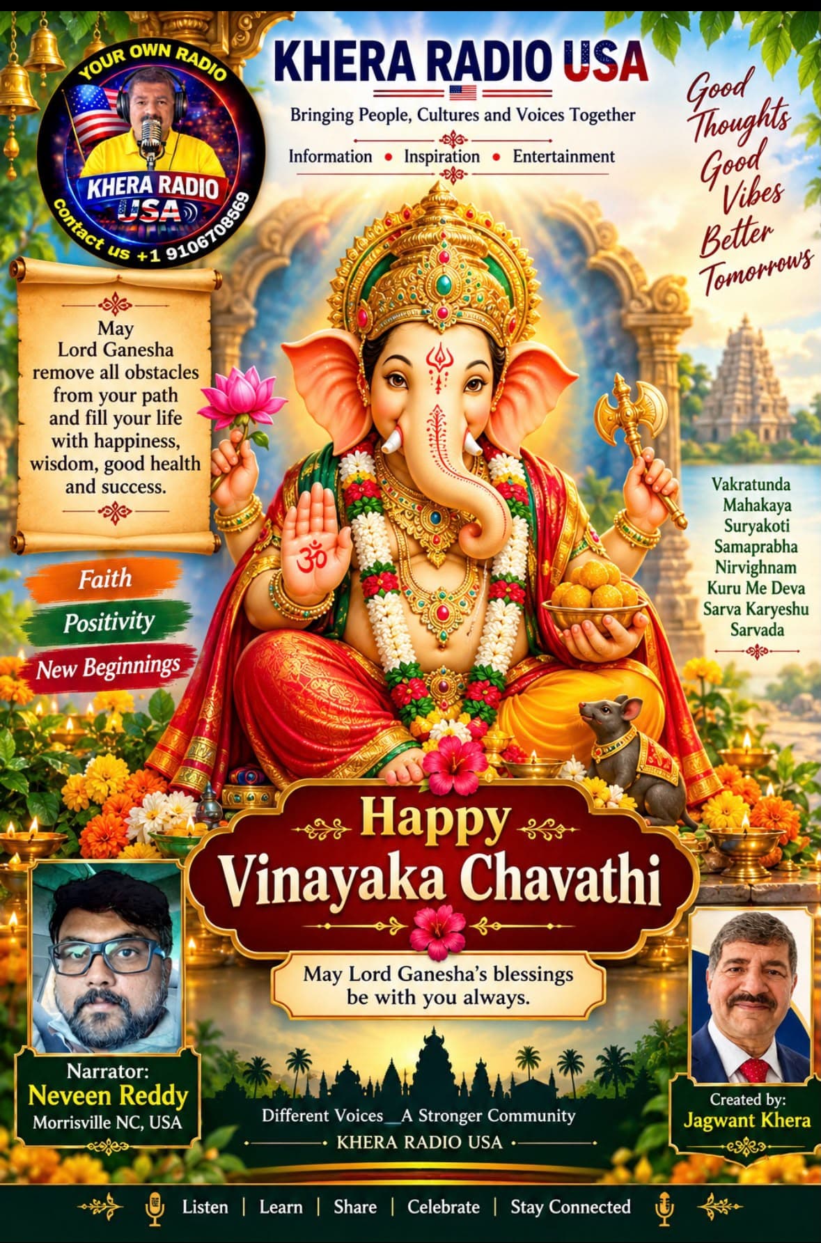 150.- HAPPY VINAYAKA CHAVATHI BY NAVEEN REDDY cover art