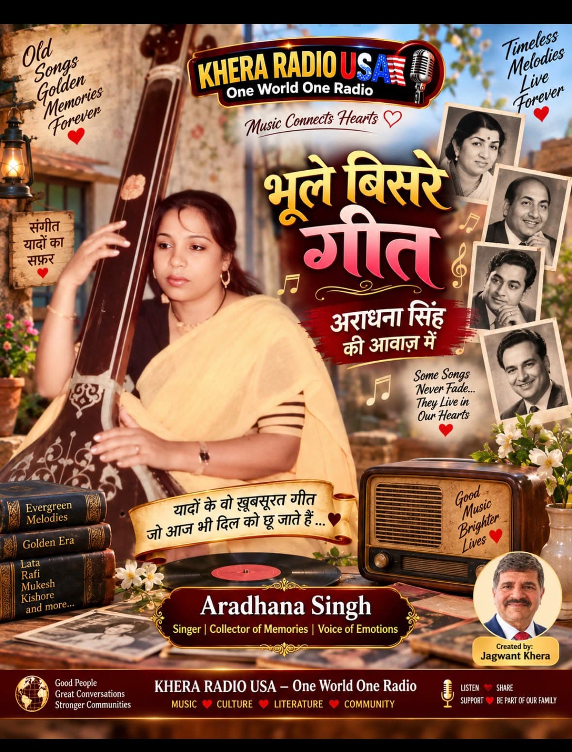 160.- BHULE BISRE GEET ARADHANA KI AAWAZ MAI podcast cover