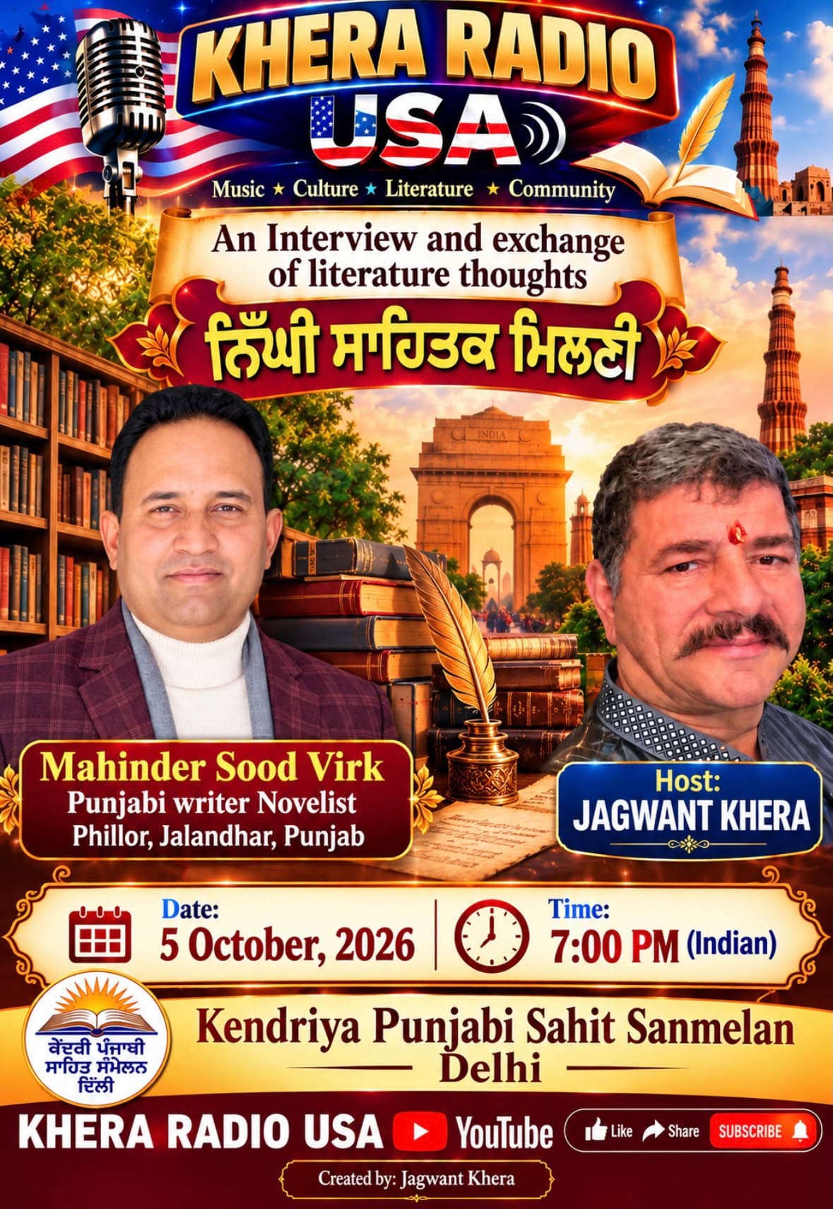 183.- MAHINDER SOOD VIRK-AN INTERVIEW podcast cover