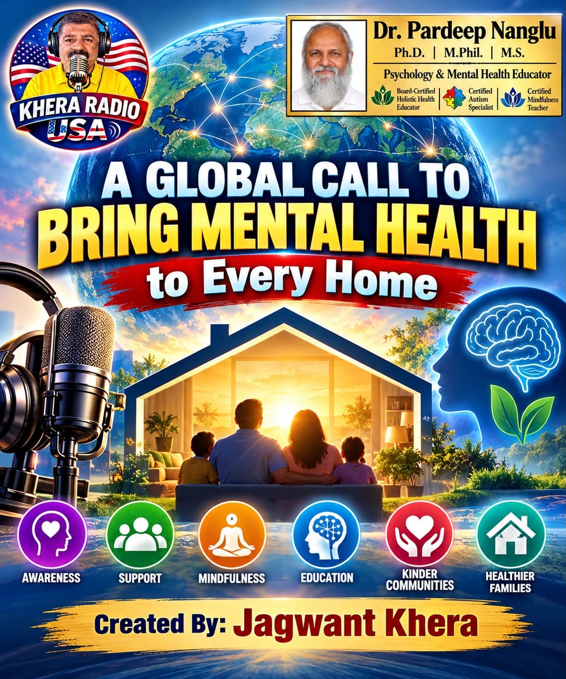191. मनोविज्ञान स्वास्थ्य-A GLOBAL CALL TO BRING MENTAL HEALTH TO EVERY HOME podcast cover