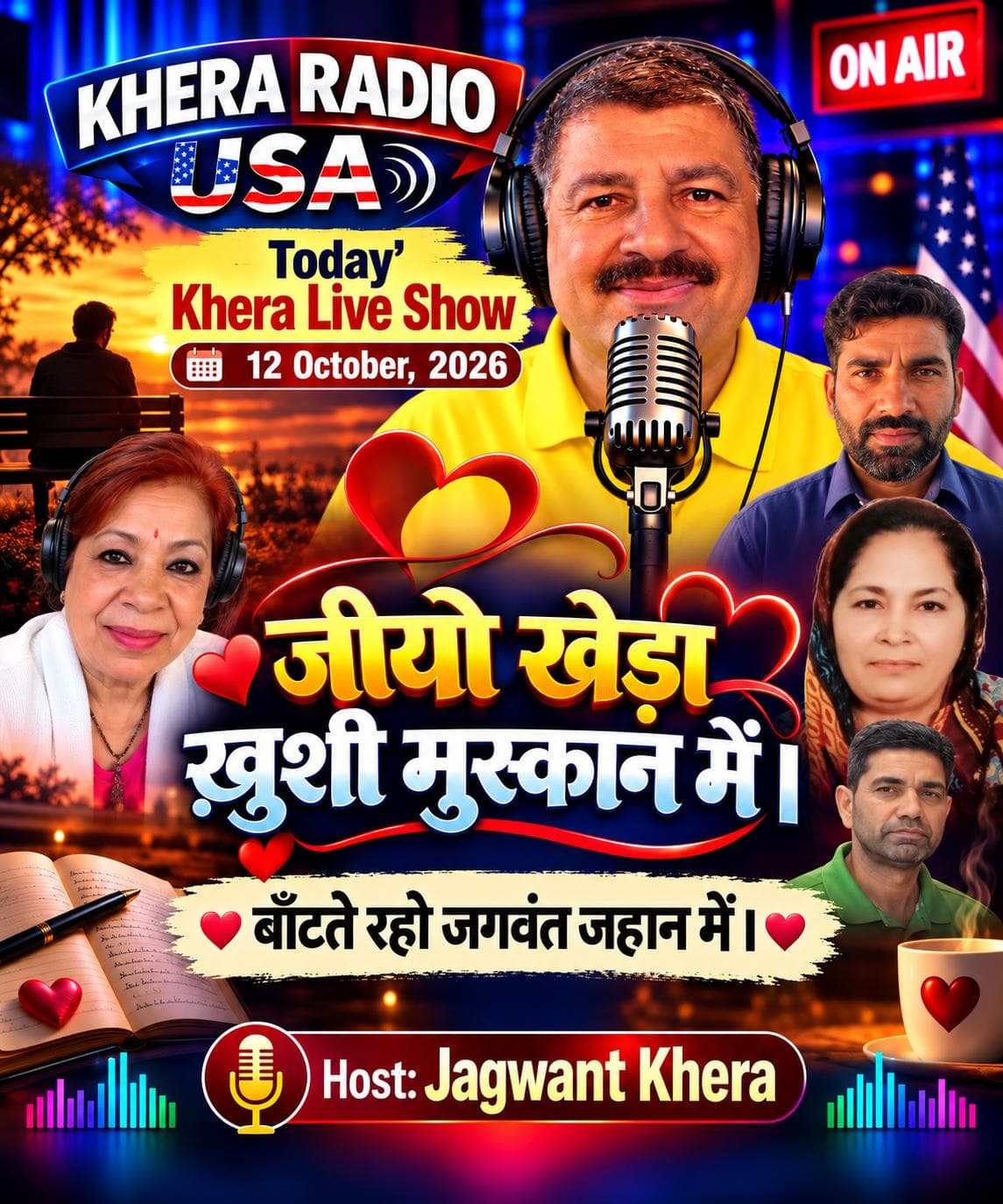 197.-जीयो खेड़ा ख़ुशी मुस्कान में ,बाँटते रहो जगवंत जहान में-GEETA KA GUSDASTA-HAPPINES, SMILE podcast cover