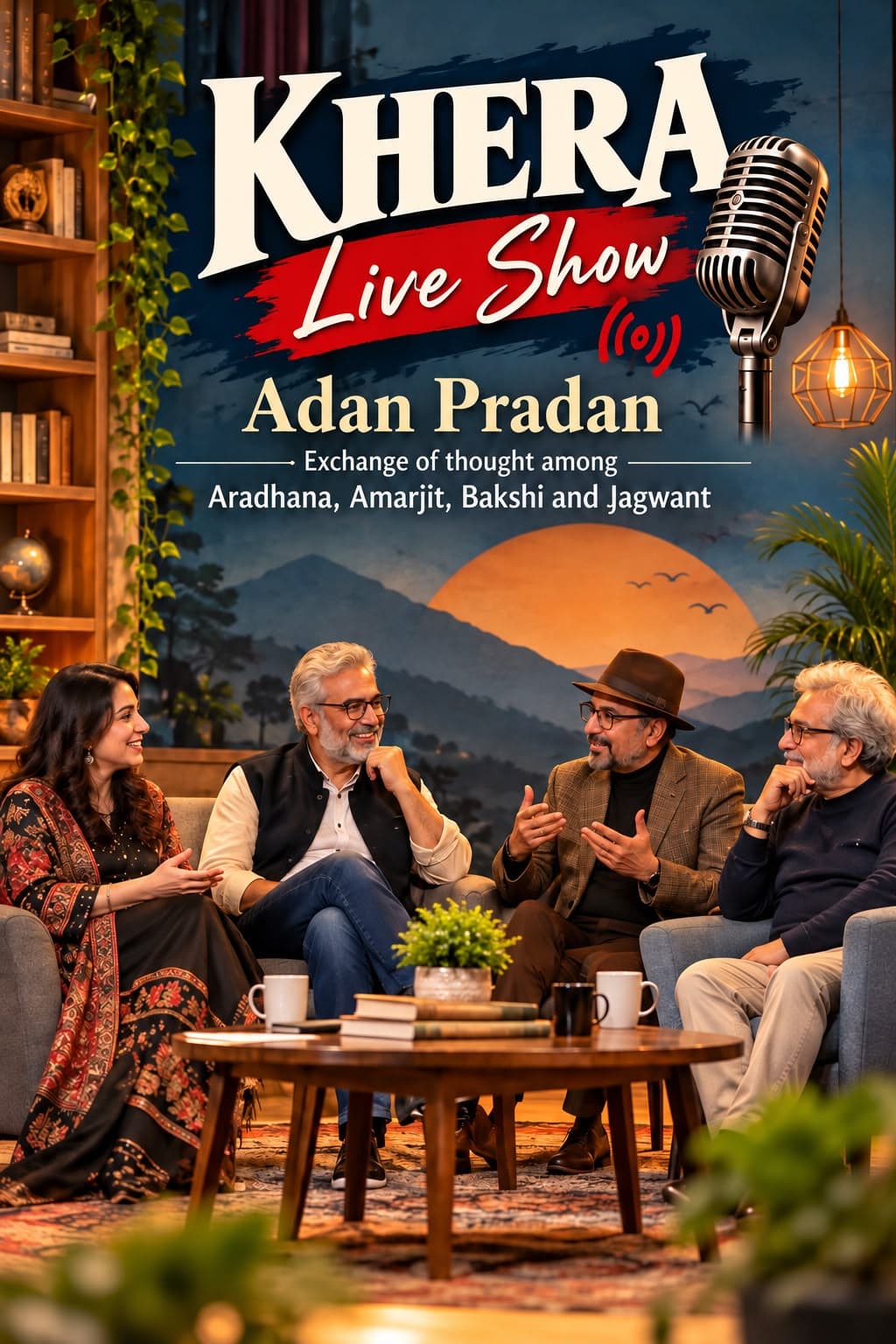 193.- कौन है कितने पानी में, ये तय करता ज़िद्द ठानी में-DISCUSSION TEAM OD KHERA RADIO- ARADHANA SINGH, JAGWANT KHERA, A.SAINI, AND BAKSHI podcast cover