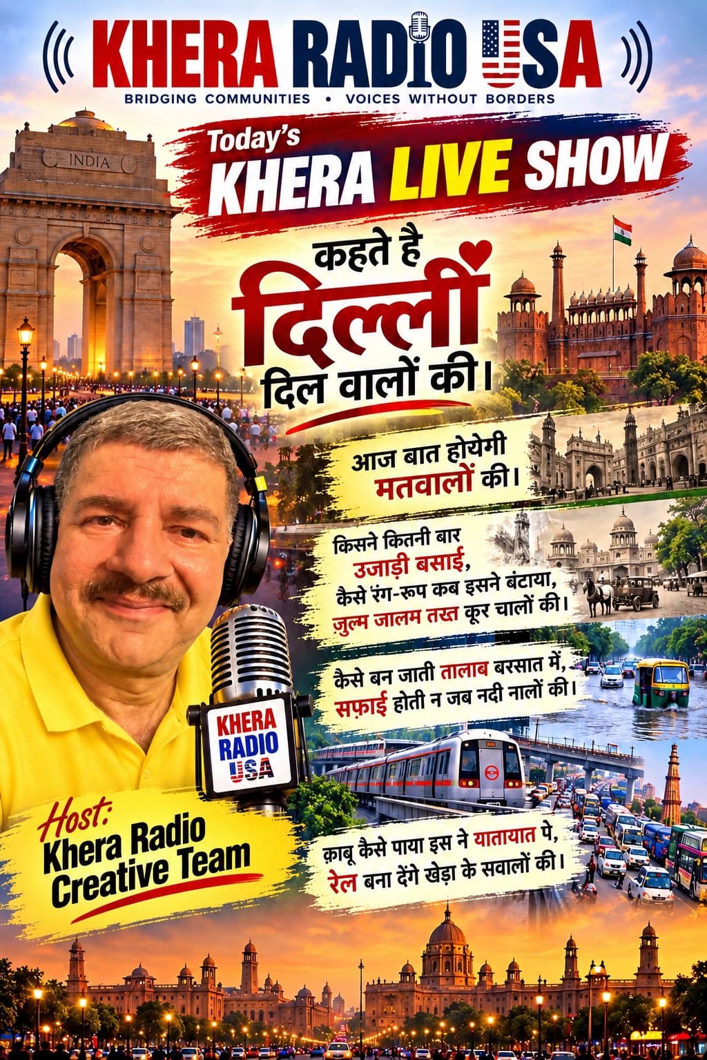 215.- HAI DELHI DIL WALO KI podcast cover