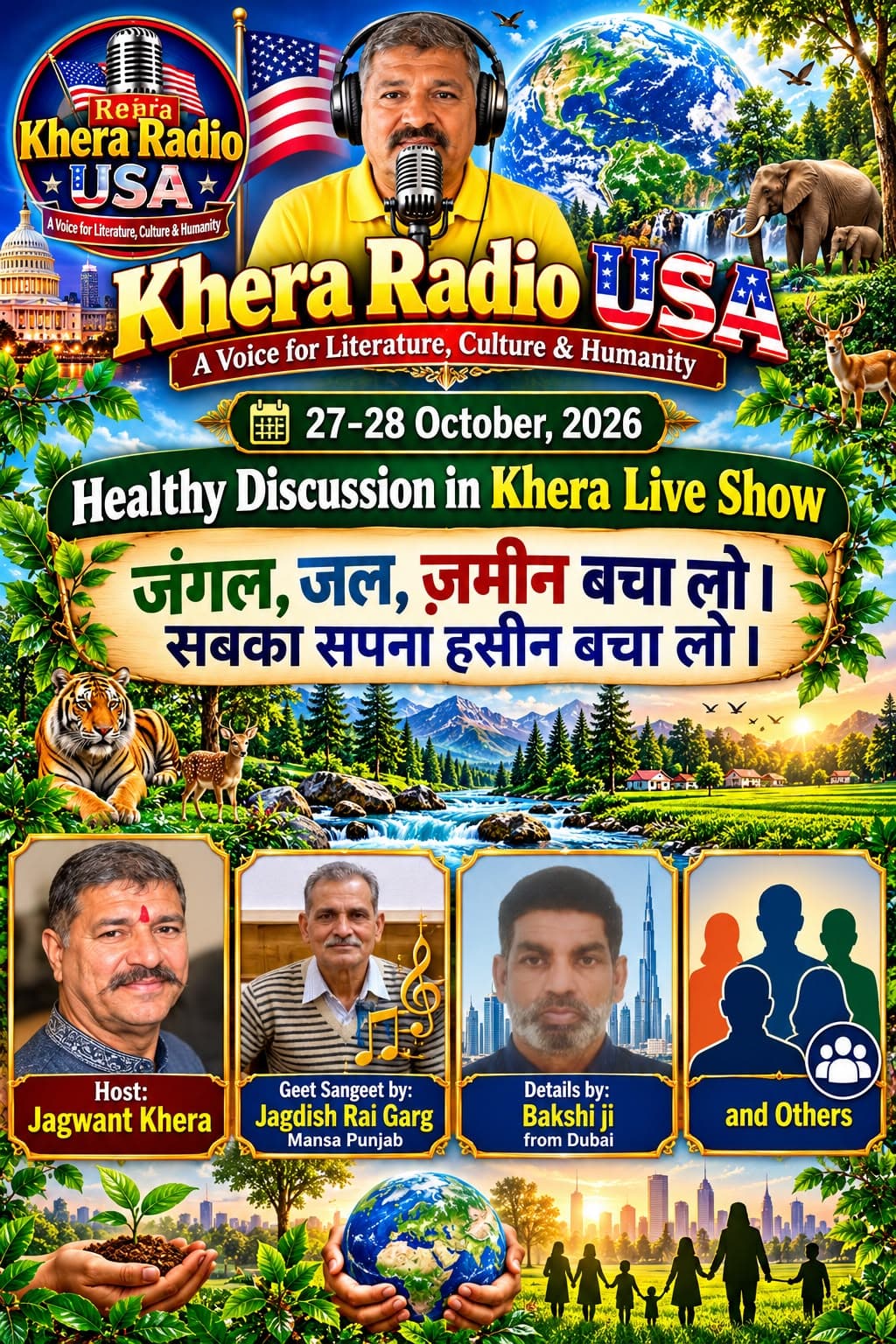 229.-JANGAL JAL JAMEEN BACHA LO, SABKA SAPNA HASEEN BACHA LO -ONE cover art